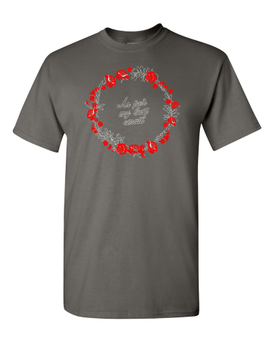 As Per My Last Email on a charcoal adult tee