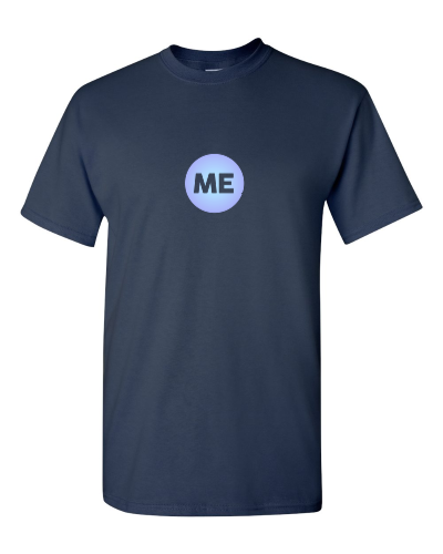 Centre of the Universe on a navy adult tee