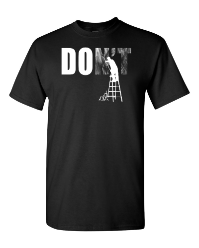 Do More on a black adult tee
