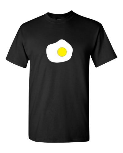 I Couldn't If I Fried on a black adult tee