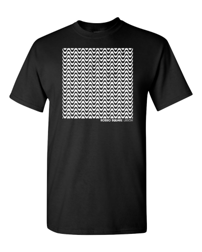 Lisbon on a black adult tee