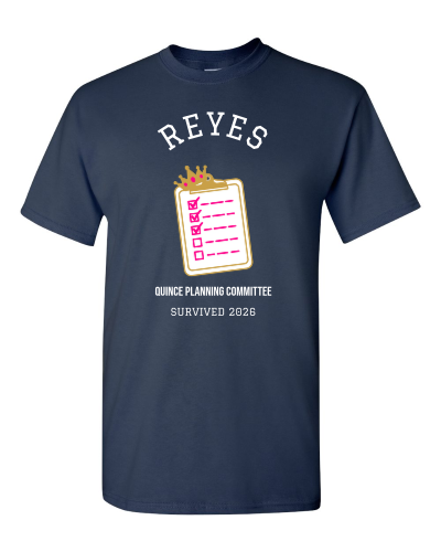 Planning Committee on a navy adult tee