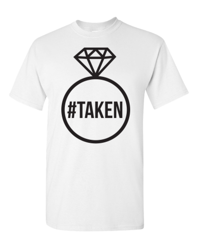 #Taken on a white adult tee