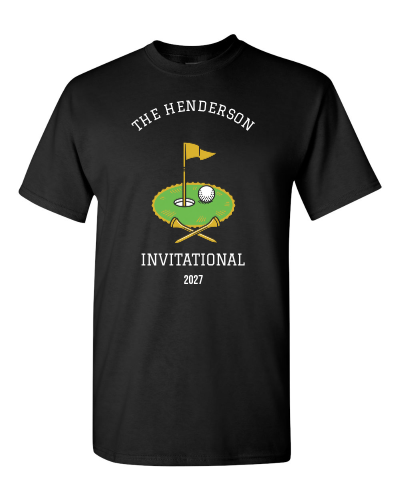 The Family Invitational on a black adult tee