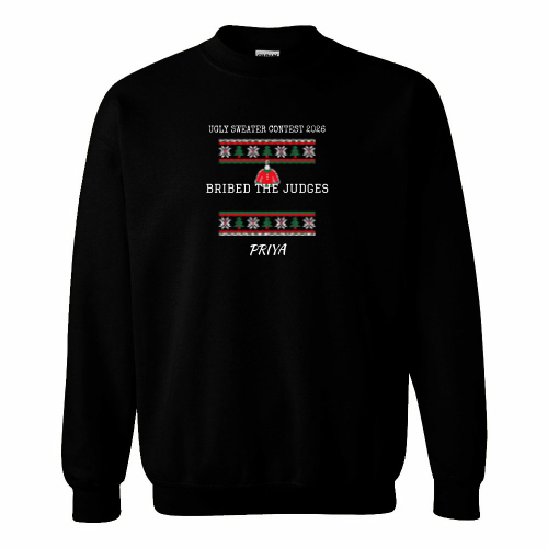 Ugly Sweater Contest Ballot